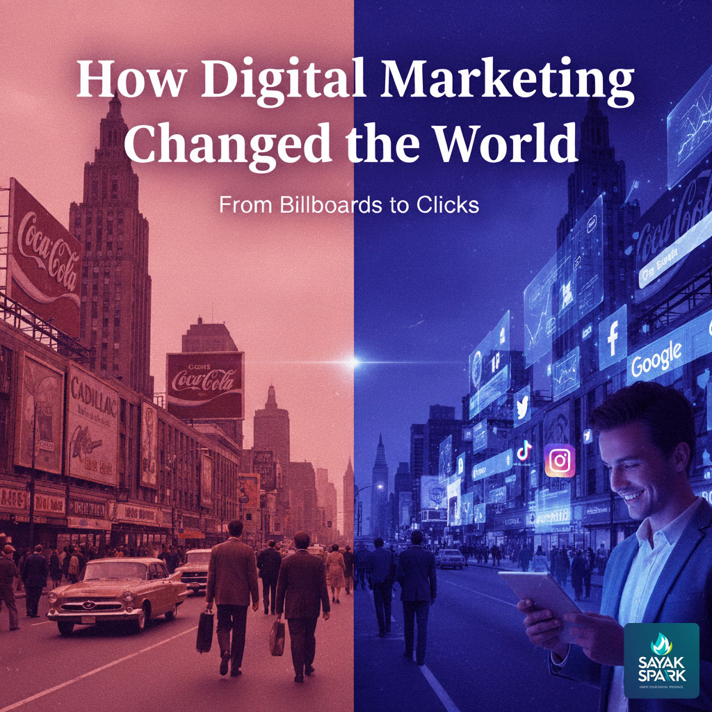 How Digital Marketing Changed the World : From Billboards to Clicks
